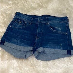 Jean shorts